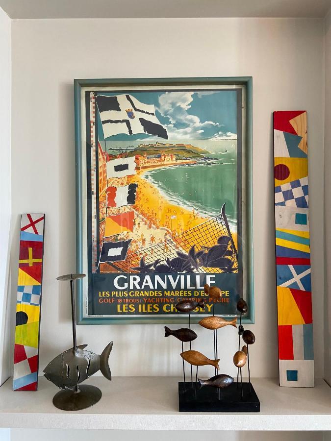 Le Petit Logis - Vue Mer Granville Buitenkant foto